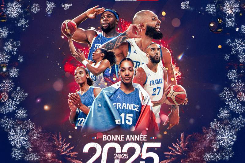 Bonne année 2025 avec les Équipes de France