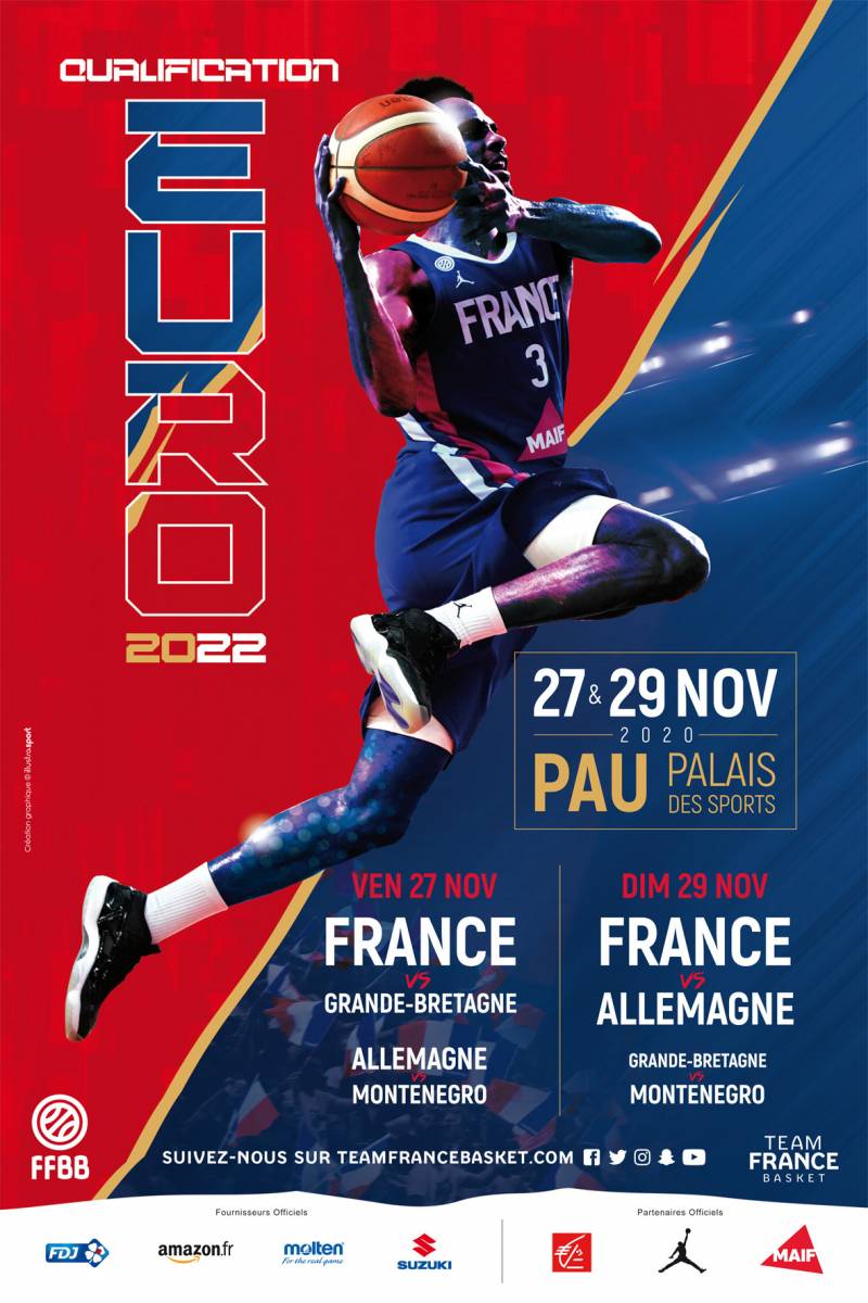 La France organisera 4 matches à Pau en novembre