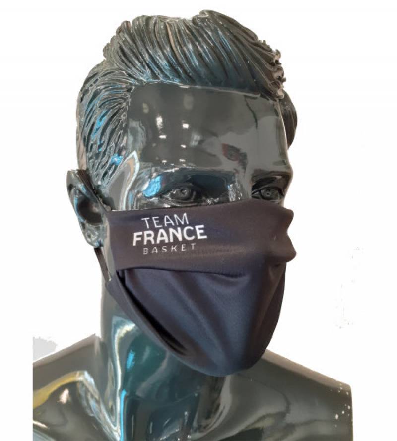 Masque Team France Basket en édition limitée