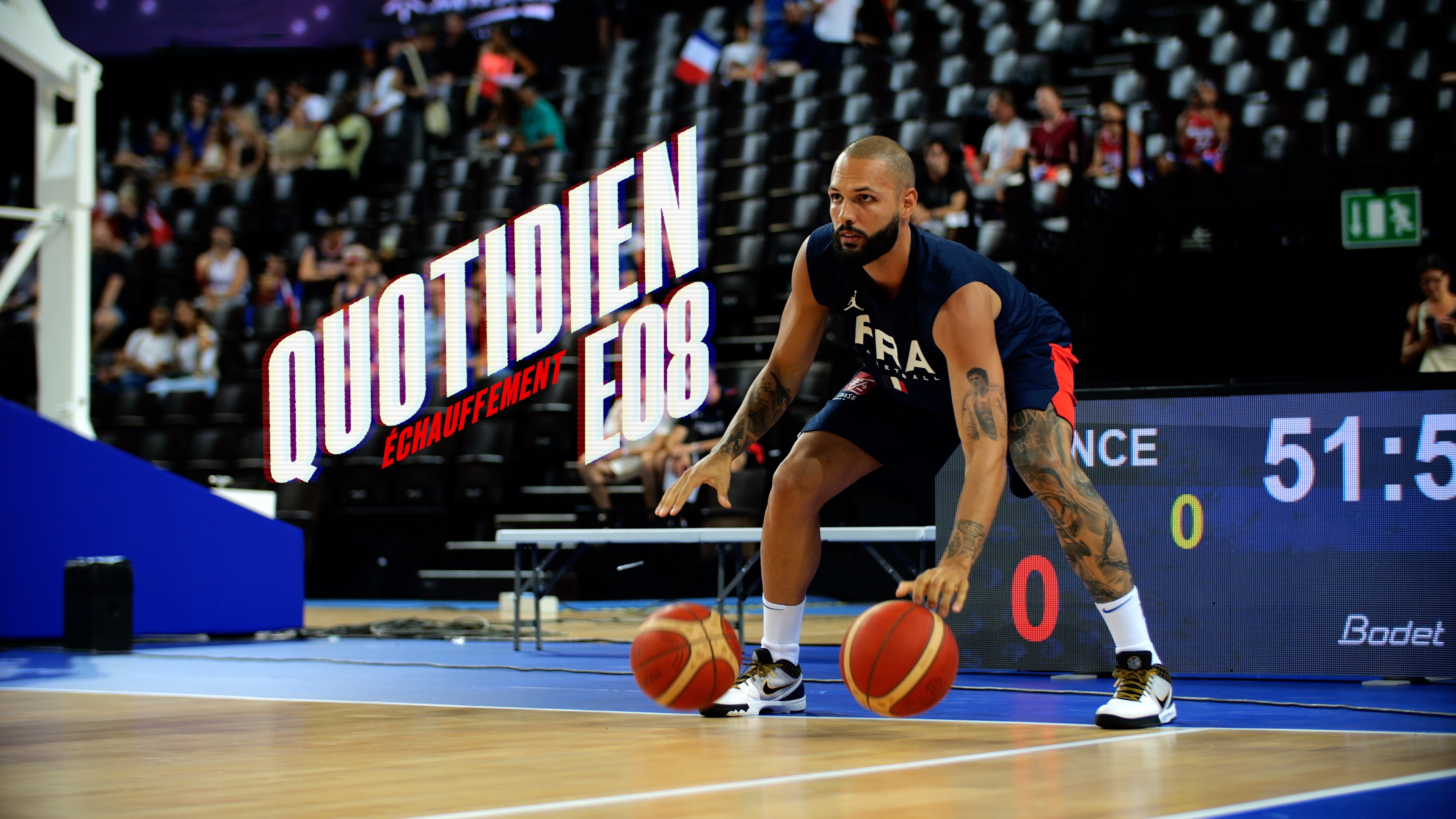 Team France Basket - Quotidien | Préparation EuroBasket 2022 | Épisode 8 : Échauffement